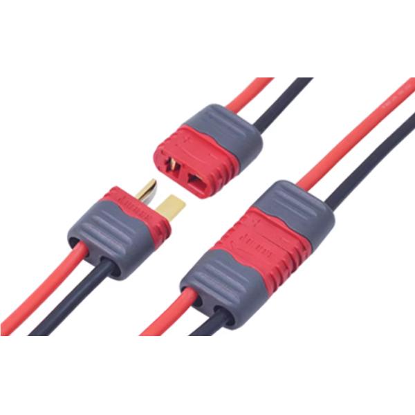 Red T-Deans Connector T-Plug For RC Lithium Polymer Battery ESC Helicopter