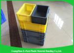 Customized Large Plastic Storage Containers , Warehouse Stackable Plastic Boxes