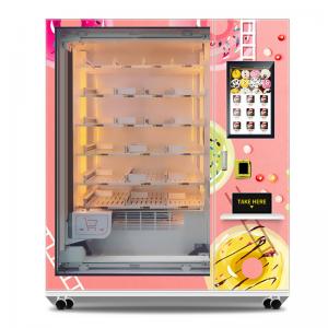 China CCC FCC Salad Fresh Food Vending Machine Kiosk For Indoor on sale