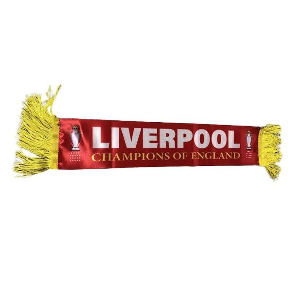 Custom Flag Scarfs 100D Polyester Digital Printing Football Scarfs