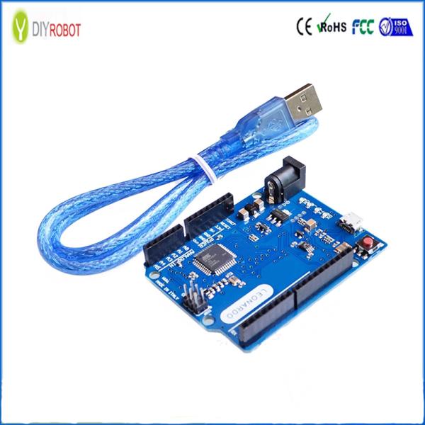Cheap Leonardo R3 for Arduino Leonardo ATMEGA32U4 development Board with USB Cable for sale