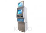 Financial Services Automated Payment Kiosk 300 Lumens/M2 Brightness Monitor