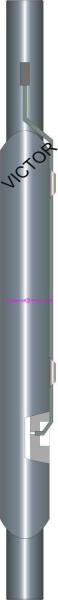 Cheap Separate Pipeline Chemical Injection Mandrel with Round Cross Section for sale