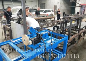 China PLC Control Fully Automatic single wire Chain Link Fence Machine fast and efficient on sale