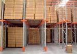 Forklift Drive In Pallet Racking Powder Coated 2-6 Adjustable Layers Easy