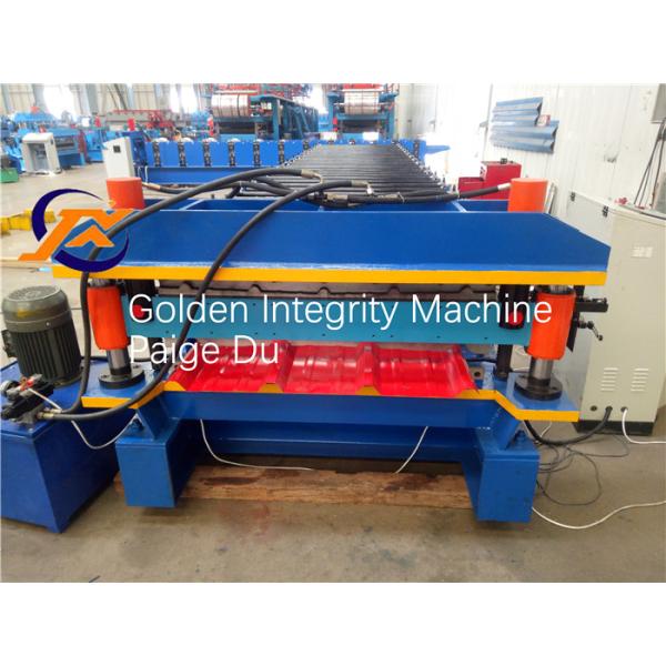 R Panel Ag Panel Corrugated Roof Sheet Making Machine Double Layers