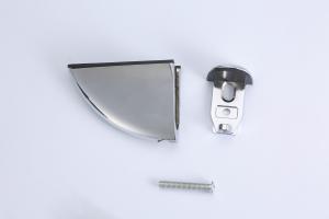 Best Multiscene Antirust Glass Shelf Bracket Clips , Multifunctional Glass Shelf Bracket wholesale