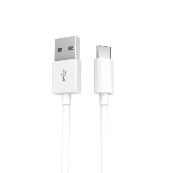 ABS / PC Fast Charging USB Cable Type C TPE For Android Phone Charge Data Sync