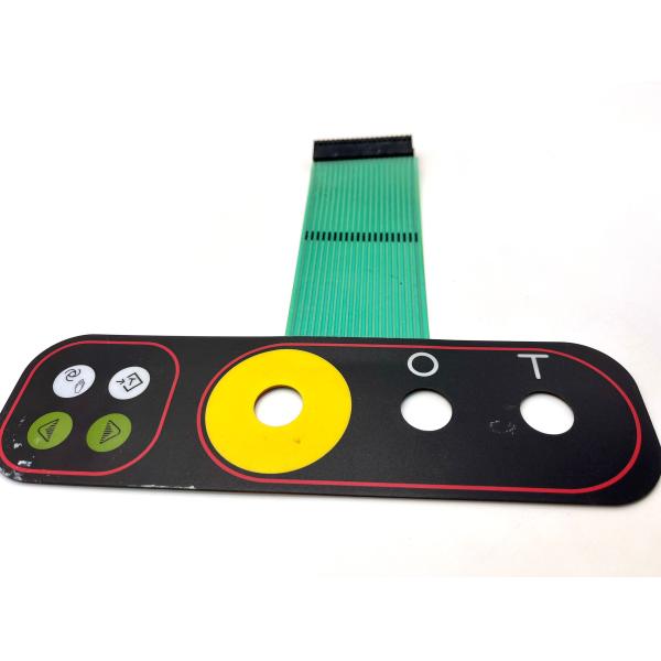 Customizable Surface Mount Membrane Panel Switches For Hairfoil Device