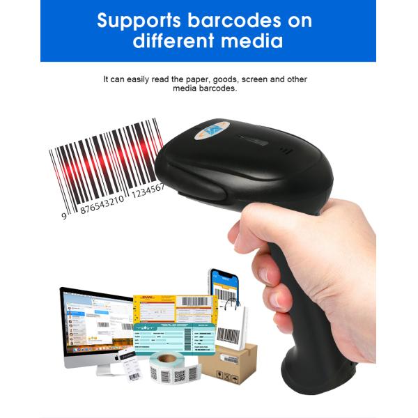 Handheld 1D Linear CCD Code Reader USB Wired Barcode Scanner DS5100C