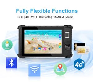 Best Android Embedded Biometric Fingerprint Module Android 4G Biometric Handheld Terminal with Face Recognition wholesale