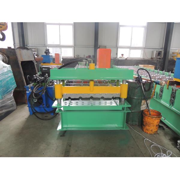 914-750 Type Trapezoidal Sheet Roll Forming Machine 5.5kw Power For Industry