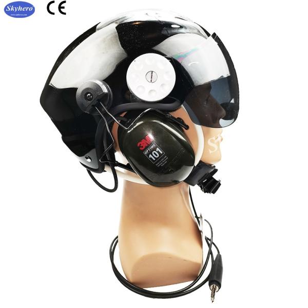 En 966 Standard Powered Paragliding Helmet Noise Cancel Paramotor Helmet Color Red Black White Blue Paramotor