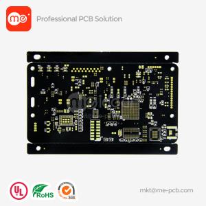 China Black Soldermask PCB Printed Circuit Board PCB FR4 PCB board two layer pcb prototype on sale
