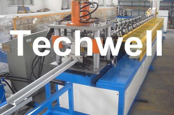 Cheap C Stud, U Runner, U Track, Steel Stud / Track Roll Forming Machine With 0.4 - 1.0mm for sale
