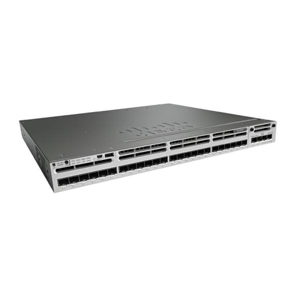 New Sealed Cisco WS-C3850-24S-E Stackable 24 SFP Ethernet ports Switch