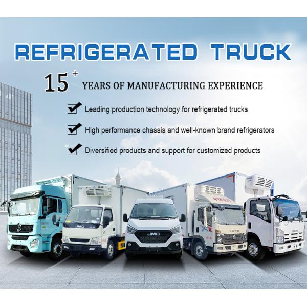 Dongfeng Tianjin Light Refrigerated Truck -18C Temperature Range Manual Transmission for Vegetable Storage 10 Tons