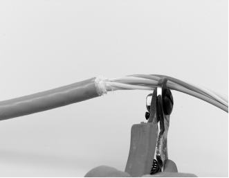 Horizontal Fiber Optic Splice Closure 2 In 2 Out Underground Wall-mounting