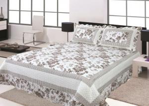 Best Floral Design Home Bed Quilts Soft Silky With 100 Percent Polyester Material wholesale