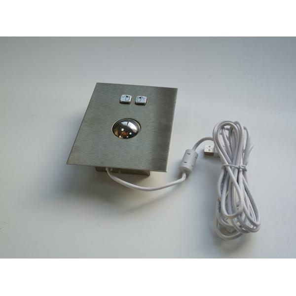 Front Panel Mount Industry Trackball Cursor Control With Threaded Studs