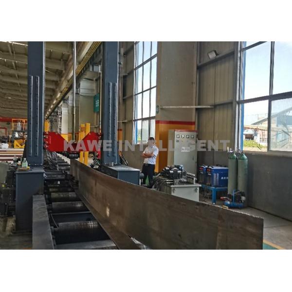 Tack Welding H Beam Assembly Machine Beam Welding Line Machine HGS-2500