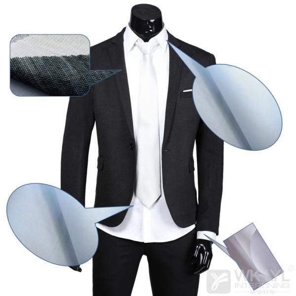 HDPE 100gsm 100 Percent Cotton Shirt Collar Fusing Interlining