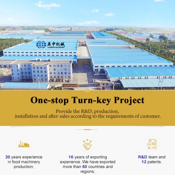 Yazhong Automatic Cassava and Potato Plantain Banana Chips Making Machine Production Line