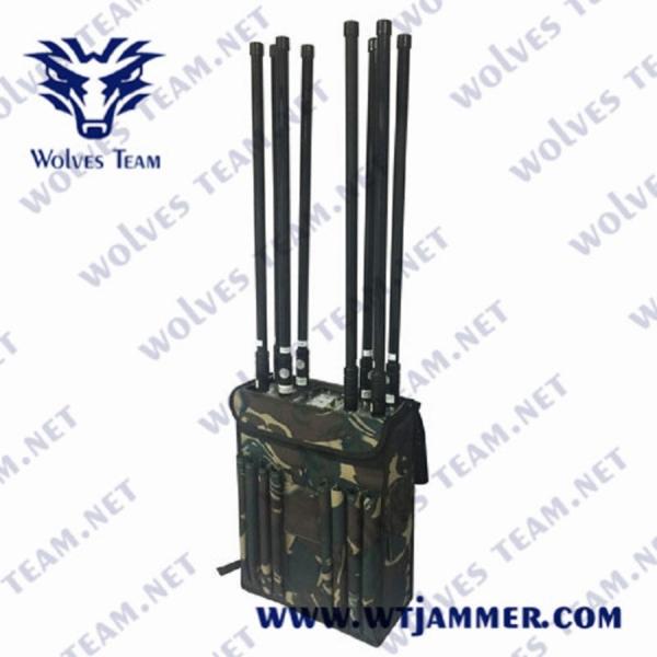 Five Bands 2000m 90W Backpack Drone Jammer Kit
