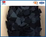 Eco - friendly Square Shape Hook And Loop Coins , Hook Loop Patch For Uniform &