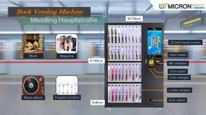 China Custom locker racket book vending machine smart telemetric system with touch screen on sale