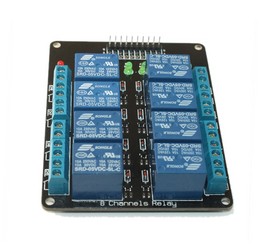 8 relay expansion board relay module Arduino electronic building blocks