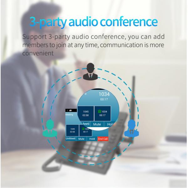 4G / WiFi Wireless Phone, Desktop Fixed Landline SIP Network Phone