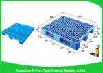 Single Face Small Plastic Pallets With Steel Tubes Inside , Light Duty Mini