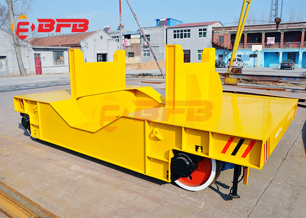 Molten Steel 35T Metal Ladle Transfer Cart For Handling