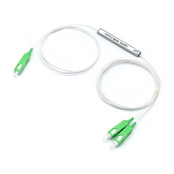 Cheap 1X2 1X4 1X8 1X16 1X32 Mini Type PLC Splitter with SC UPC SC APC Connector for Fiber Optic Sensors for sale