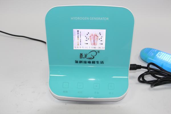 Cheap Adjustable Hydrogen Foot Spa Massage Bath Machine Blue Electrolyzed Water Technology for sale