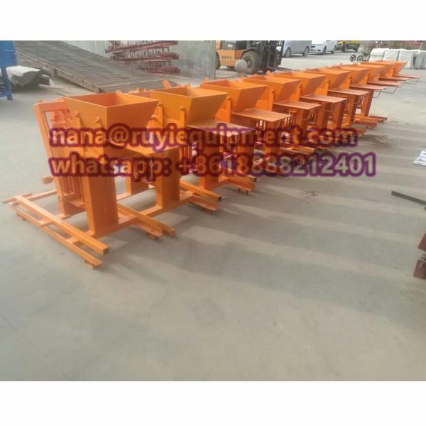 Cheap clay brick machine manual interlock brick machine brick making machine for sale