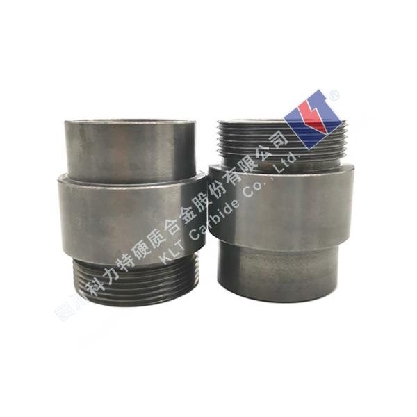 Wc+Co Or Wc-Ni Tungsten Carbide Nozzle Overall Pressing And Sintering Threaded
