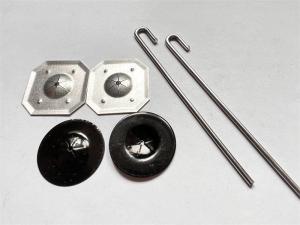 UV Coated Solar Panel Mesh Wire Hooks For Firming Exclusion Kit Bird Barrier