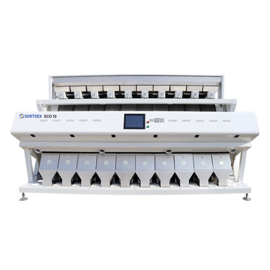 630 Channels 10 Chutes CCD Color Sorter For Pulses Seeds Plastic Sorting