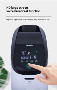 LCD Large Screen Display For Continuous, Stable, And Efficient Silent Oxygen Production Medical 9L Oxygen Generator