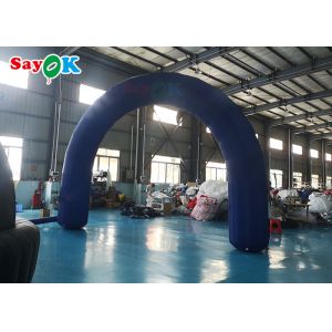 Blue Inflatable Arch Waterproof For Adversting Events Grand Opening