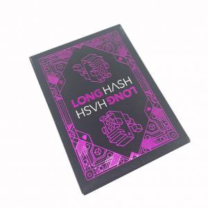 Best Purple Foil Stamping 350gsm Coated Paper Playing Cards With Matt Finished wholesale
