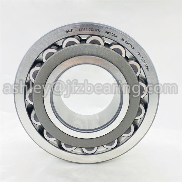 SKF 22326 CC/W33 22326 CC/W33 Double Row Spherical Roller Bearing, Cyl. bore, Open, Steel cage,- Steel Cage Material