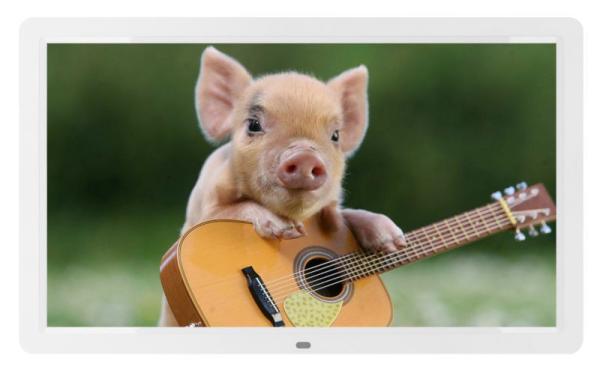 Cheap Digital Photo Frame Lcd Media Player , 2GB DDR3 ROM WiFi LCD Video Player for sale