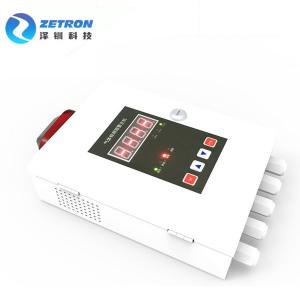 China Six Channels Gas Detection Controller 1000m Signal Transmission Distance With Lock And Voice Elimination on sale