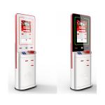 2.8ghz Self Ordering Kiosk Terminal TFT LCD Display Touch Screen