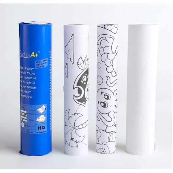 White Woodfree Sketch CAD Plotter Paper 72 Inch Waterproof