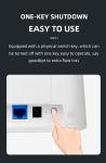 2 X 5dBi External Antennas Encryption Wifi LTE Router for Smooth and Stable