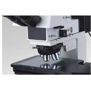 Binocular Compound Metallurgical Optical Microscope Moving XY 105mm * 105mm